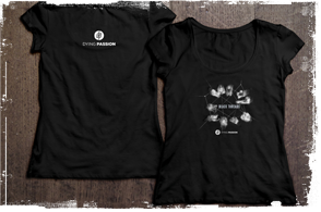 Women´s t-shirt - Black Threads